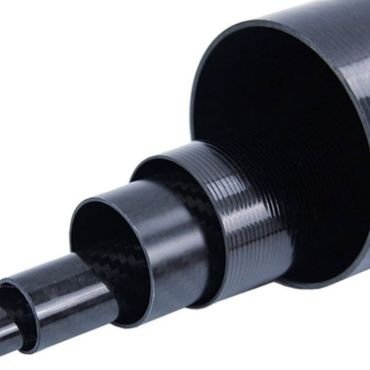 tubo conico in fibra di carbonio