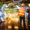 In der Schiffstechnik verwendete Kohlefaserrohre mit großem Durchmesser