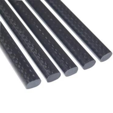 Aste ovali in fibra di carbonio