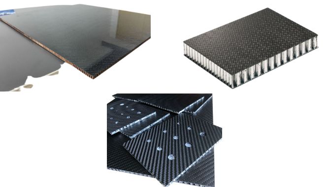 Types of JCC Honeycomb Carbon Fiber Panels