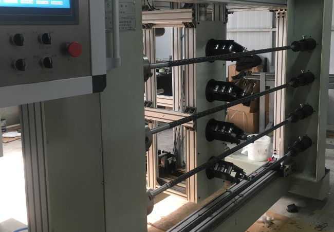 tubo in fibra di carbonio per avvolgimento di filamento