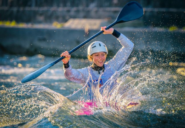 pagaia da kayak per acque bianche