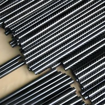 Tubo in fibra di carbonio da 2 m
