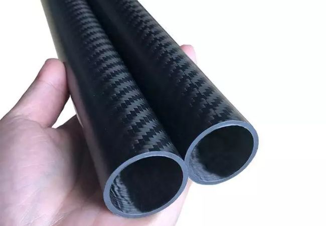 Tube en fibre de carbone de 1 pouce-2
