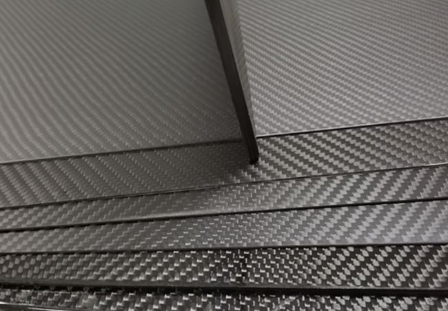 Foglio di fibra di carbonio da 1 mm - 3