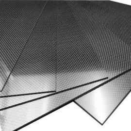 Foglio in fibra di carbonio da 5 mm