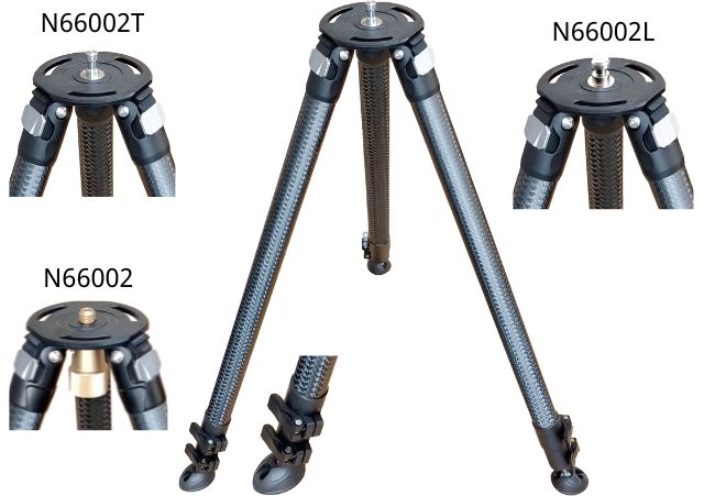 Treppiede in fibra di carbonio per scanner laser 3D N66002-2