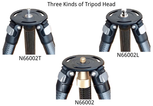 Treppiede in fibra di carbonio per scanner laser 3D N66002-3