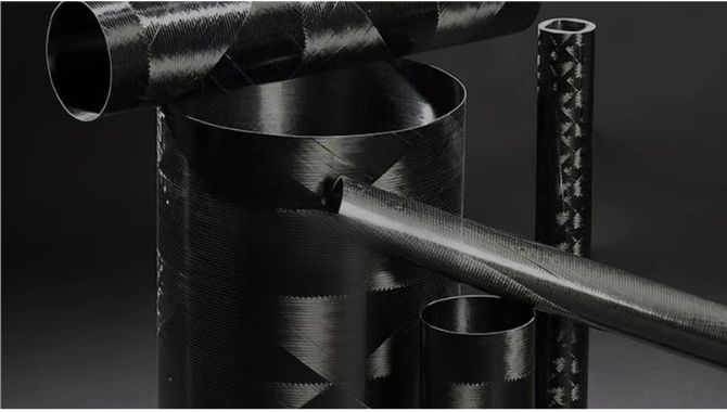 JCC-Fadengewickeltes Kohlefaserrohr für flexible Gestaltung