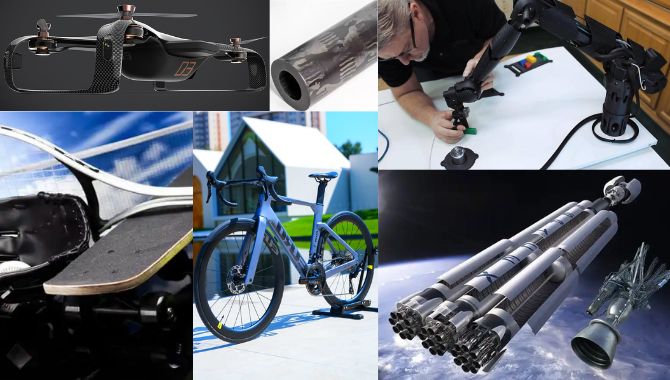 Aplicaciones del tubo hexagonal de fibra de carbono JCC